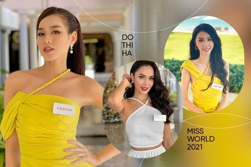 Hết cho bạn mượn váy, Đỗ Thị Hà lại tặng luôn cho đối thủ Mexico: Miss thân thiện là đây!