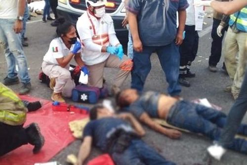 Xe đầu kéo chở người di cư gặp nạn thảm khốc ở Mexico, 49 người thiệt mạng