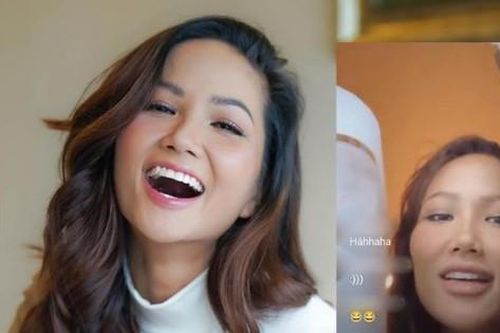 Đang 'thao thao bất tuyệt' trên livestream, H'Hen Niê bỗng dưng đem fan vào... tủ lạnh!