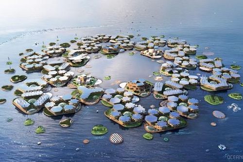 Xúc tiến xây dựng thành phố nổi trên biển đầu tiên