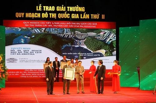 Dự án Cát Bà Amatina đoạt giải thưởng đặc biệt về quy hoạch