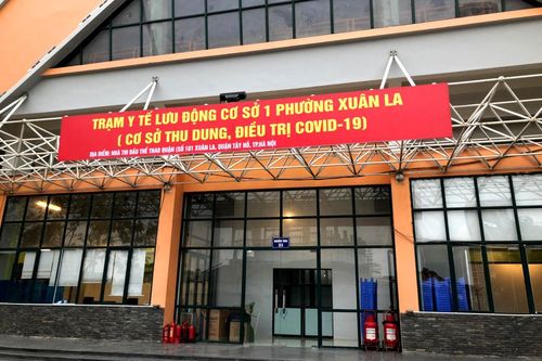 Quận Tây Hồ kích hoạt Trạm y tế lưu động với quy mô 300 giường