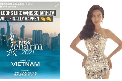 Các chuyên trang sắc đẹp uy tín thế giới quan tâm tới 'Miss Charm 2021' tại Việt Nam