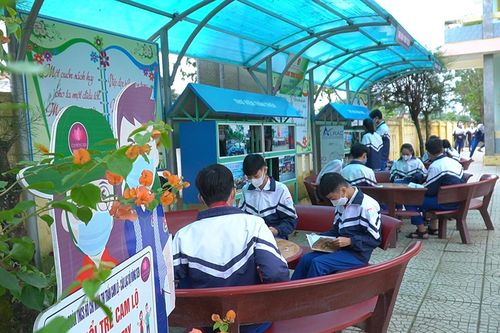 Cam Lộ: 100% trường học xây dựng mô hình 'Thư viện xanh'