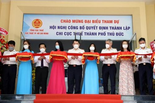 Lập Chi cục Thuế Thủ Đức lớn nhất cả nước