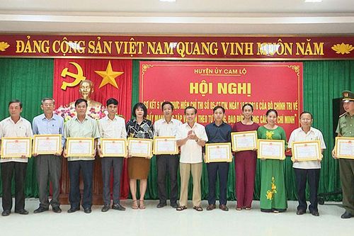 Lan tỏa phong trào học tập và làm theo Bác ở Cam Lộ