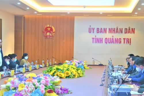 Tập đoàn BB Group báo cáo đề xuất các dự án đầu tư tại Khu kinh tế Đông Nam Quảng Trị