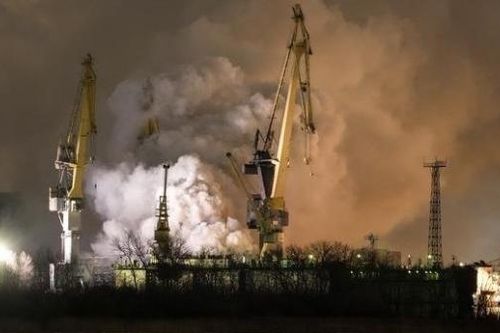 Cháy tàu hộ vệ trang bị tên lửa Provorny của Nga, ít nhất 3 người bị thương