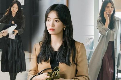 Những mẫu áo khoác Song Hye Kyo diện trong phim mới nhanh chóng được mua sạch