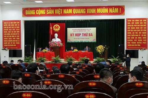 Kỳ họp thứ ba, HĐND huyện Phù Yên khóa XXI