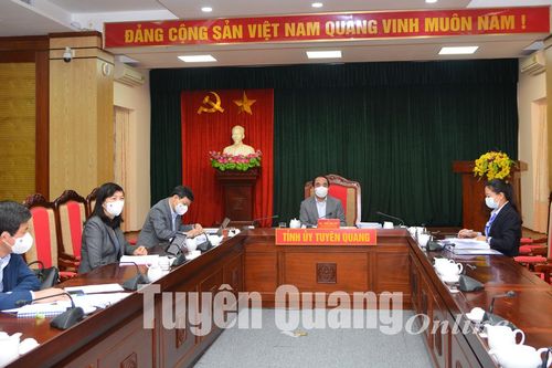 Thường trực Tỉnh ủy cho ý kiến công tác phòng chống dịch Covid-19 và một số dự án đầu tư