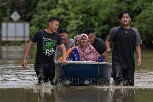 Malaysia sơ tán khoảng 22.000 người vì lũ lụt nghiêm trọng nhất trong nhiều năm