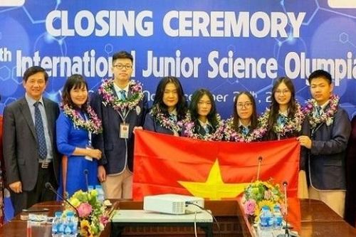 6 học sinh Việt Nam đều đoạt giải cao trong kỳ thi Olympic Khoa học trẻ quốc tế