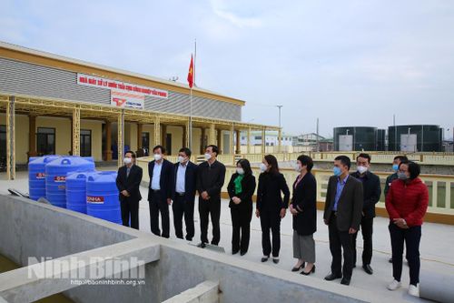 Thẩm định công tác xây dựng nông thôn mới ở huyện Nho Quan, Gia Viễn