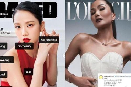 Vì sao từ Hoa hậu H'Hen Niê đến BLACKPINK đều làm điều này khi đăng ảnh tạp chí lên MXH?