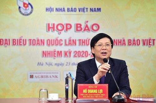 553 đại biểu dự Đại hội lần thứ XI Hội Nhà báo Việt Nam