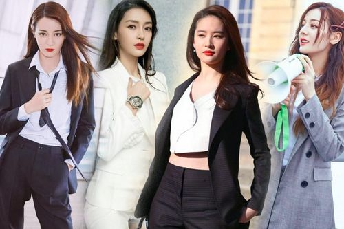 Dàn mỹ nhân Cbiz đọ sắc khi diện vest: Nhiệt Ba khí chất ngút ngàn, dễ dàng 'vượt mặt' tất cả tiểu hoa