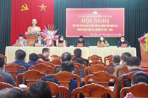 Đại biểu HĐND tỉnh tiếp xúc cử tri huyện Yên Lập, Đoan Hùng sau Kỳ họp thứ Ba - HĐND tỉnh khóa XIX