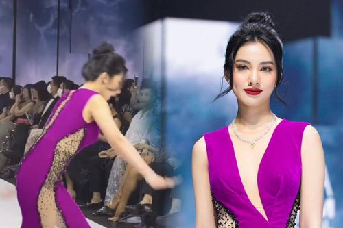 Người đẹp Cẩm Đan viết tâm thư sau sự cố suýt ngã trên sàn catwalk