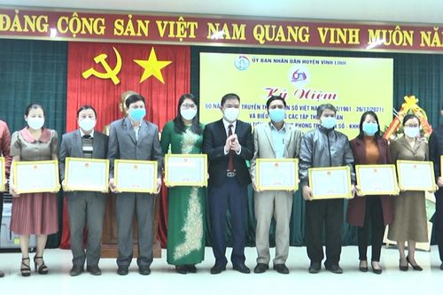 Vĩnh Linh: Biểu dương 36 điển hình tiên tiến trong phong trào dân số giai đoạn 2011- 2021