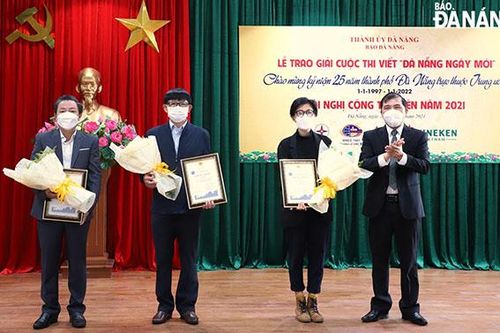 Trao giải cuộc thi viết 'Đà Nẵng ngày mới': Mỗi tác phẩm là một thông điệp ý nghĩa về thành phố