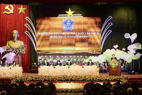 Khai mạc Đại hội đại biểu luật sư toàn quốc lần thứ III nhiệm kỳ 2021-2026