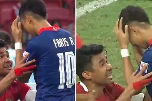 Đội trưởng Indonesia nói gì với cầu thủ Singapore đá hỏng phạt đền ở trận bán kết AFF Cup?