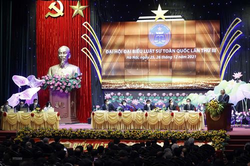 Chủ tịch nước dự Đại hội đại biểu Luật sư toàn quốc lần thứ 3