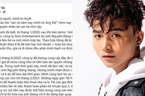 Giọng ca 'Anh Thanh Niên' HuyR gây xôn xao khi tiết lộ lý do 'mất tích' cả năm qua