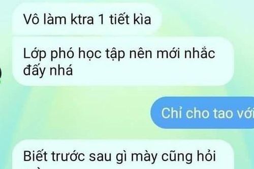 Nam sinh được lớp phó học tập tận tâm chỉ bài nhưng khi nhận điểm thì 'ngậm ngùi cay đắng'