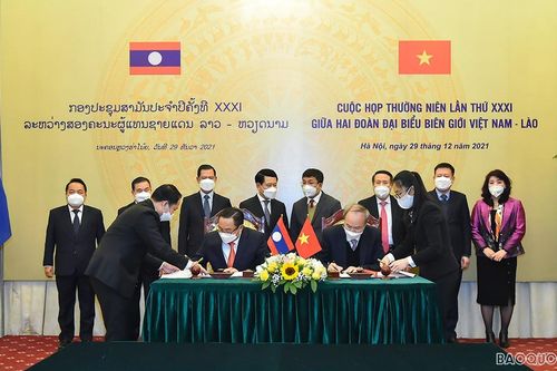 Việt Nam-Lào duy trì đường biên giới ổn định, thúc đẩy hợp tác phát triển kinh tế - xã hội