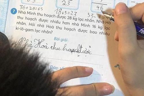 Bài Toán lớp 1 tưởng dễ lại khiến phụ huynh hoang mang, phải đăng đàn hỏi dân mạng