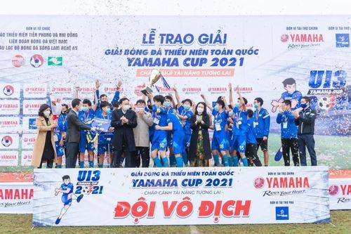 U13 PVF đăng quang ngôi vô địch Yamaha Cup 2021