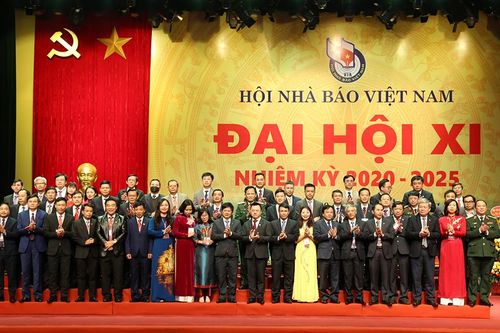 52 thành viên được bầu vào Ban Chấp hành Hội Nhà báo Việt Nam khóa XI