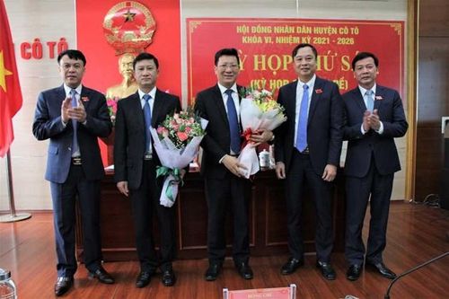 Tân Chủ tịch UBND huyện Cô Tô, thay ông Lê Hùng Sơn