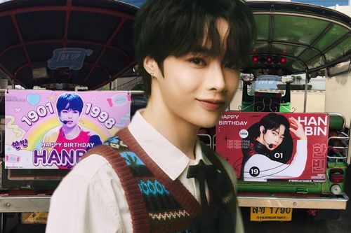 Ấn tượng trước quà mừng sinh nhật hoành tráng từ fan Thái Lan dành cho Hanbin Ngô Ngọc Hưng