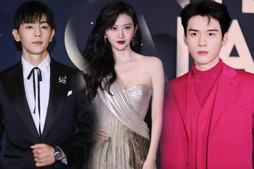 Thảm đỏ Esquire: Cung Tuấn 'chặt đẹp' Đặng Luân, Cảnh Điềm khoe vòng 1 'bức thở' lấn át đàn em
