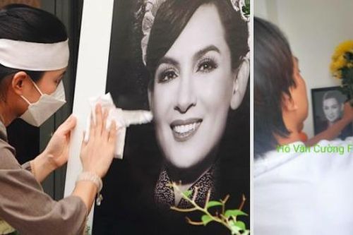 Các con nuôi Phi Nhung tập trung cúng 100 ngày cố ca sĩ, riêng Hồ Văn Cường lập bàn thờ mẹ nuôi tại nhà riêng