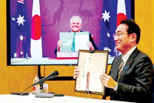 Nhật Bản và Australia tăng cường hợp tác quốc phòng