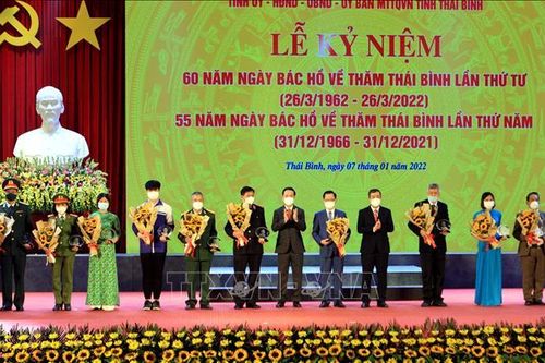 Lễ kỷ niệm Ngày Bác Hồ về thăm Thái Bình