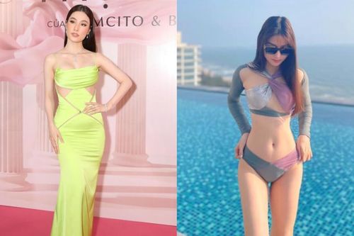 Diễm My 9x thật lạ: Mặc đồ bơi thì nóng bỏng, đến váy dạ hội lại lộ khuyết điểm