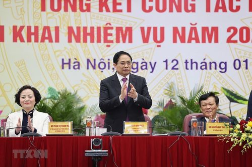 Thủ tướng dự hội nghị triển khai nhiệm vụ năm 2022 ngành nội vụ
