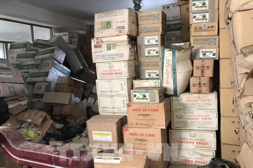 An Giang tạm giữ 446.500 chai, gói thuốc bảo vệ thực vật hết hạn sử dụng
