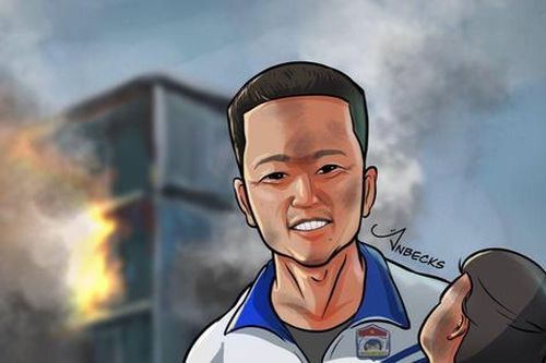 Cộng đồng mạng gửi 'mưa' lời khen người dũng cảm cứu bé gái khỏi đám cháy ở Hà Nội