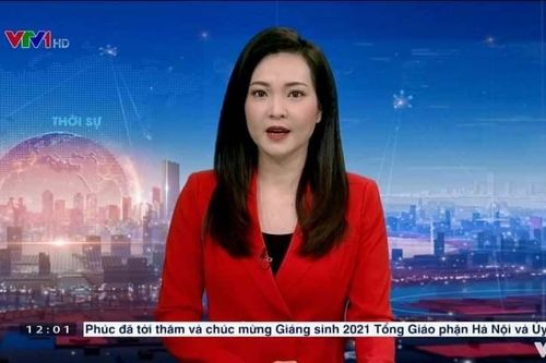 Nhan sắc trẻ đẹp của BTV miền Nam dẫn Thời sự 19h thay BTV Hoài Anh