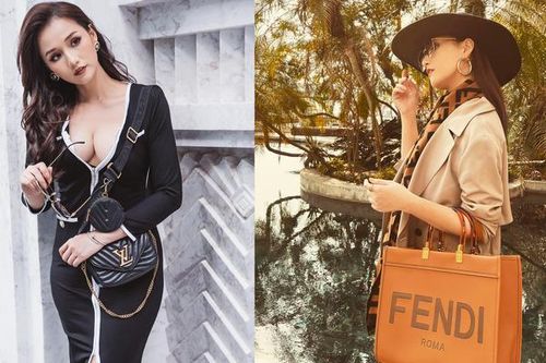 Đã mắt ngắm túi hàng hiệu của 'diễn viên đại gia' Lã Thanh Huyền
