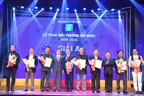 73 tác phẩm được trao Giải thưởng Âm nhạc Việt Nam năm 2021
