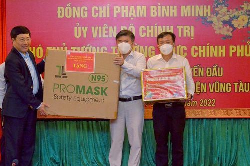 Phó Thủ tướng Phạm Bình Minh thăm, chúc Tết tại Bà Rịa-Vũng Tàu