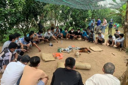 Cảnh sát mật phục, vượt sông bắt nhóm đá gà trên cồn Đông Hậu