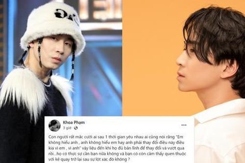 Karik gây chú ý khi chia sẻ về quan điểm khi yêu lâu: 'Đừng bắt người khác hiểu mình'